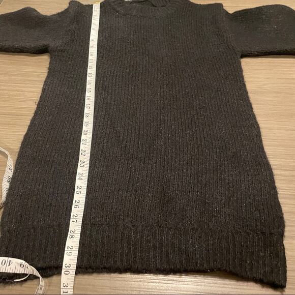 Vero Moda Black Knit Long Sleeve Round Neck Sweater Tunic Size S - Picture 9 of 9